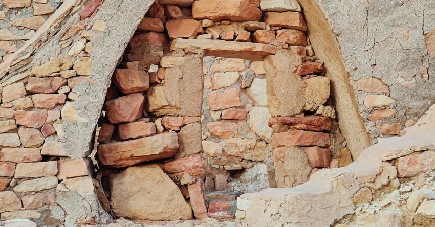 Vernacular Architecture - Texture of an Ancient Stone Wall