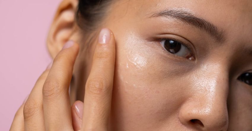 DNA Testing - Woman With Black Hair And Fair Skin